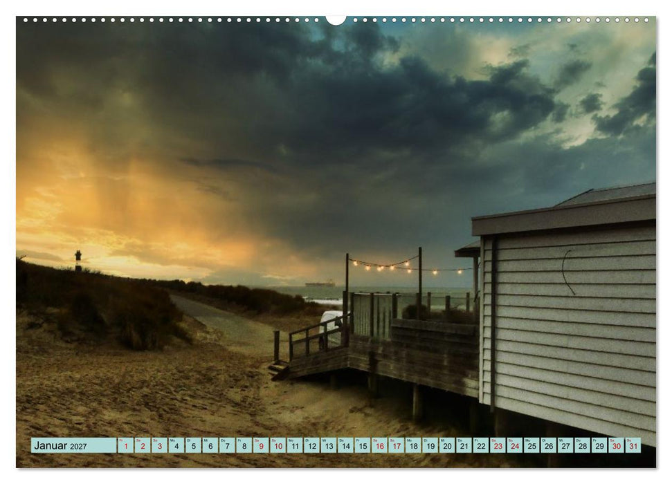 Magische Küste Zeeland (CALVENDO Wandkalender 2027)