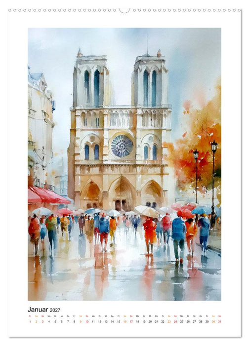 Paris Träume (CALVENDO Wandkalender 2027)