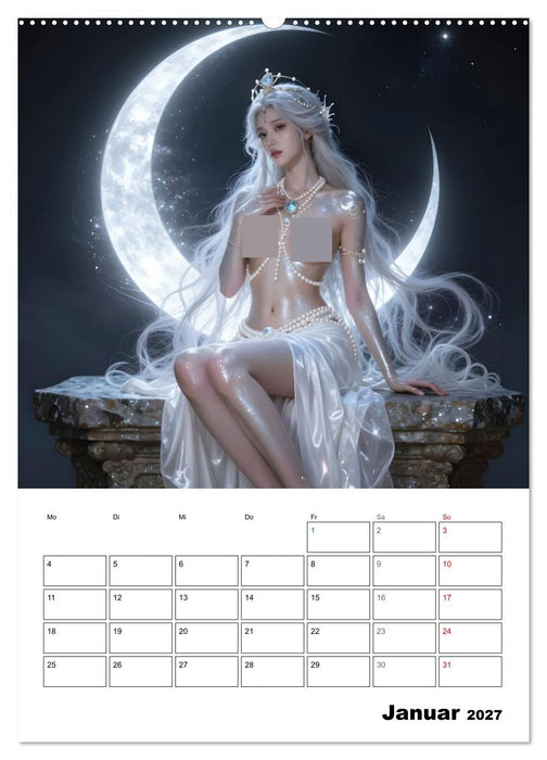 Mystische Engel (CALVENDO Premium Wandkalender 2027)