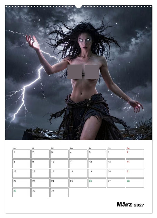 Mystische Engel (CALVENDO Premium Wandkalender 2027)