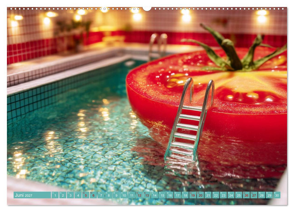Vegitecture. Fotorealistische Visionen architektonischer Details (CALVENDO Premium Wandkalender 2027)