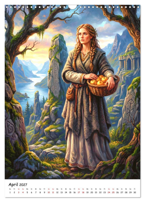 Götter der Wikinger – Ikonen der Nordischen Mythologie (CALVENDO Wandkalender 2027)