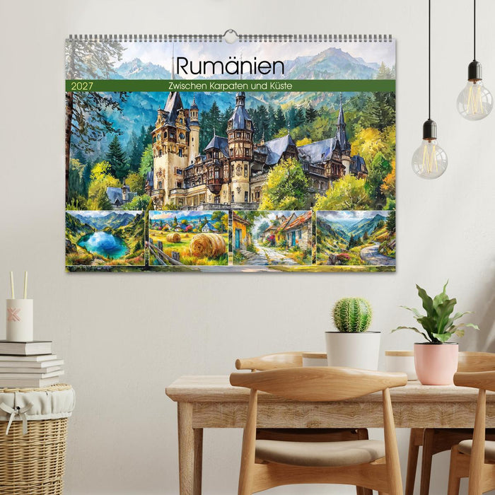 Rumänien. Zwischen Karpaten und Küste (CALVENDO Wandkalender 2027)