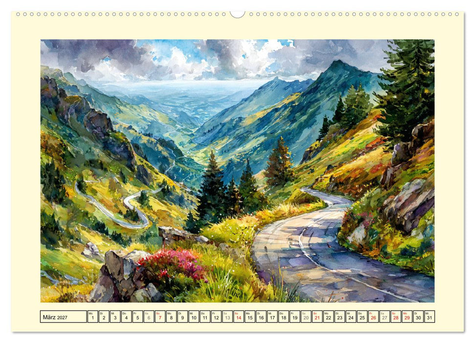 Rumänien. Zwischen Karpaten und Küste (CALVENDO Wandkalender 2027)