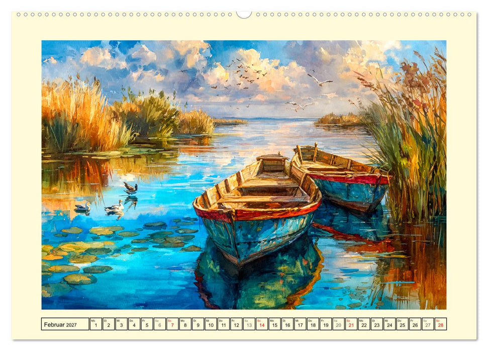 Rumänien. Zwischen Karpaten und Küste (CALVENDO Premium Wandkalender 2027)