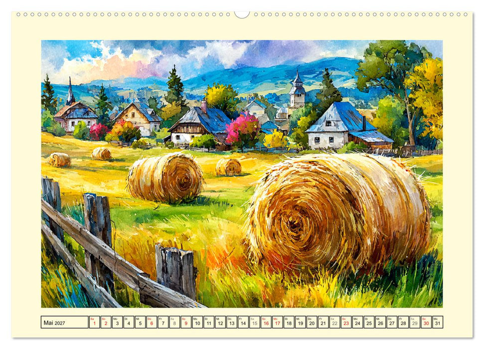 Rumänien. Zwischen Karpaten und Küste (CALVENDO Premium Wandkalender 2027)