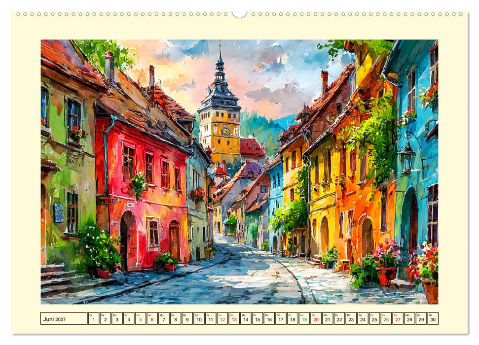 Rumänien. Zwischen Karpaten und Küste (CALVENDO Premium Wandkalender 2027)