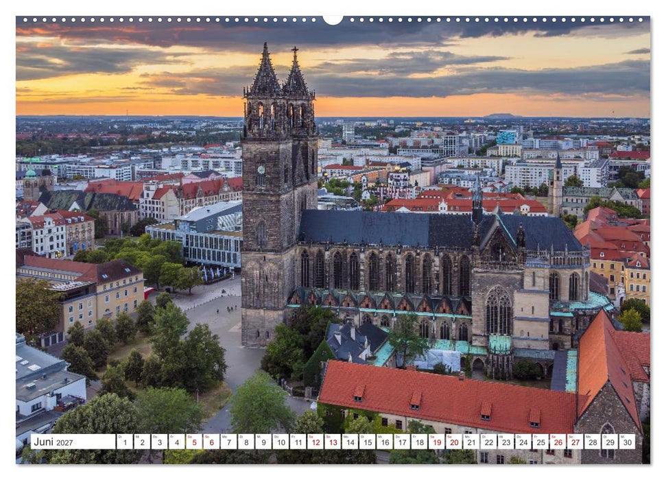 Domperspektiven: Magdeburger Dom - Neu gesehen 2027 (CALVENDO Premium Wandkalender 2027)