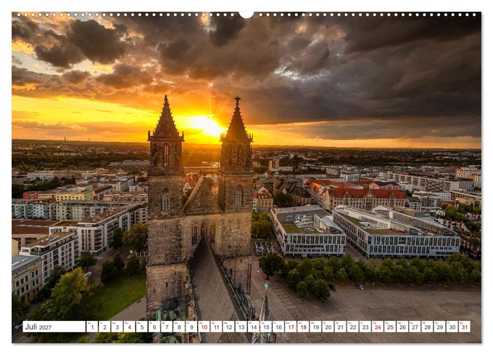 Domperspektiven: Magdeburger Dom - Neu gesehen 2027 (CALVENDO Premium Wandkalender 2027)