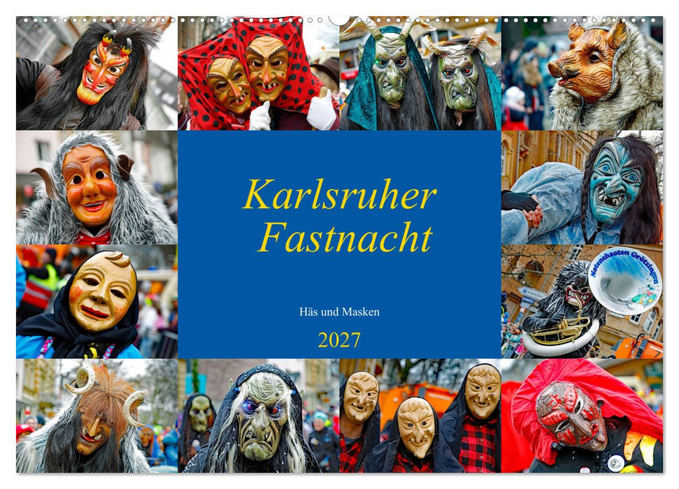Karlsruher Fastnacht (CALVENDO Wandkalender 2027)