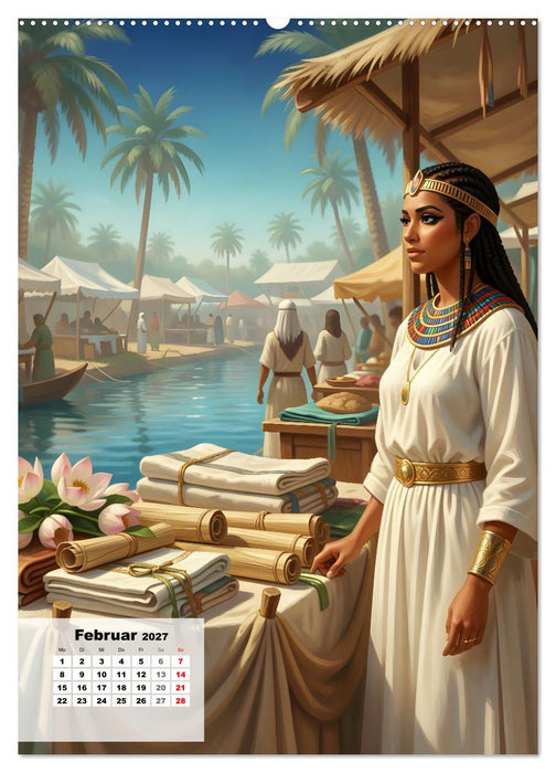 Marktfrauen durch die Jahrhunderte (CALVENDO Wandkalender 2027)