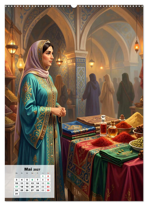 Marktfrauen durch die Jahrhunderte (CALVENDO Wandkalender 2027)