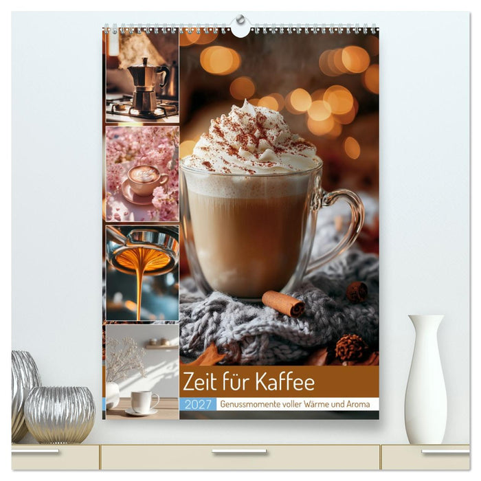 Zeit für Kaffee (CALVENDO Premium Wandkalender 2027)