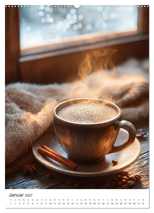 Zeit für Kaffee (CALVENDO Premium Wandkalender 2027)