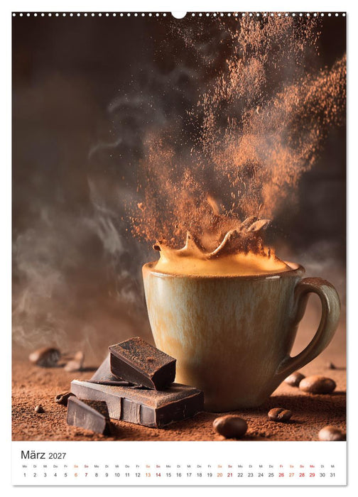 Zeit für Kaffee (CALVENDO Premium Wandkalender 2027)