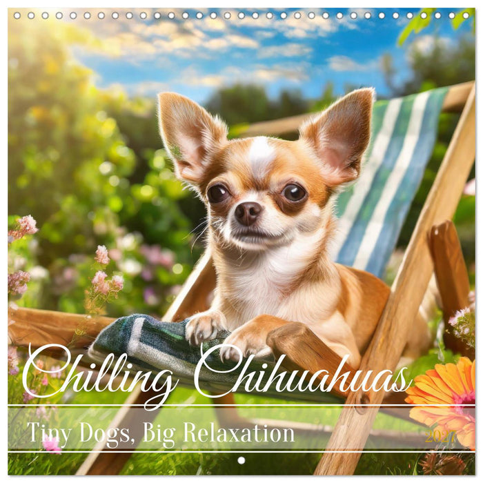Chilling Chihuahuas (CALVENDO Monthly Calendar 2027)