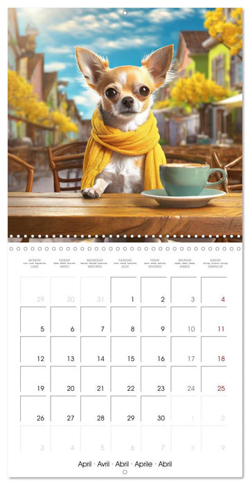 Chilling Chihuahuas (CALVENDO Monthly Calendar 2027)