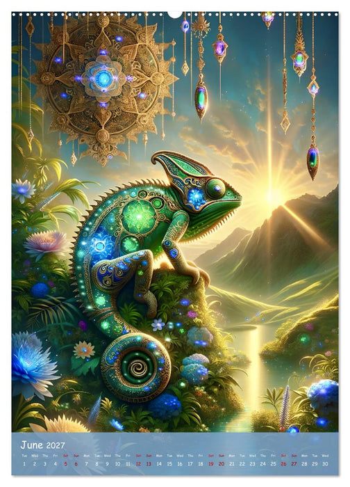 The Art of Power Animals (CALVENDO Monthly Calendar 2027)