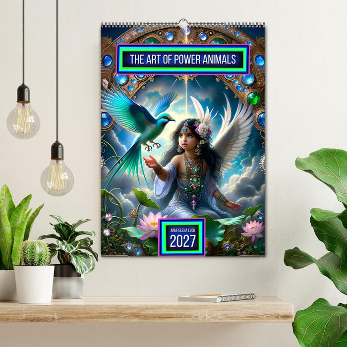 The Art of Power Animals (CALVENDO Monthly Calendar 2027)