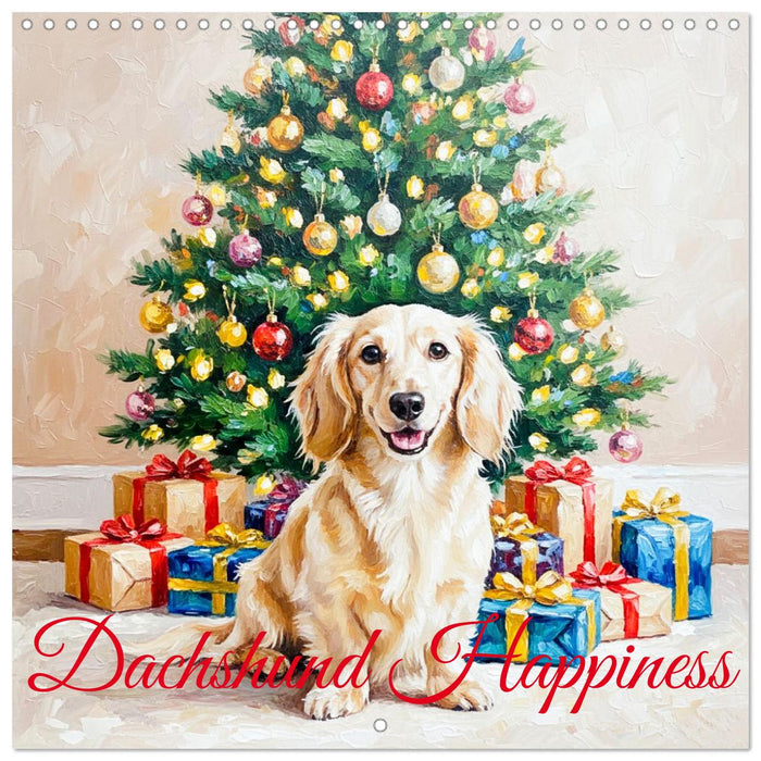 Dachshund Happiness (CALVENDO Monthly Calendar 2027)