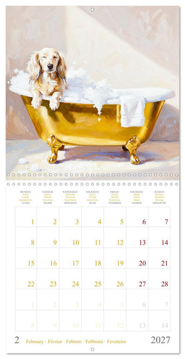 Dachshund Happiness (CALVENDO Monthly Calendar 2027)