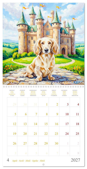 Dachshund Happiness (CALVENDO Monthly Calendar 2027)