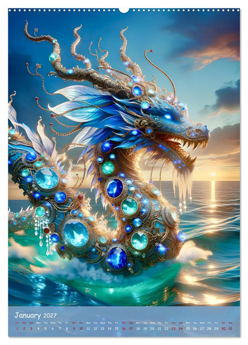 The Art of Power Animals (CALVENDO Premium-Calendar 2027)