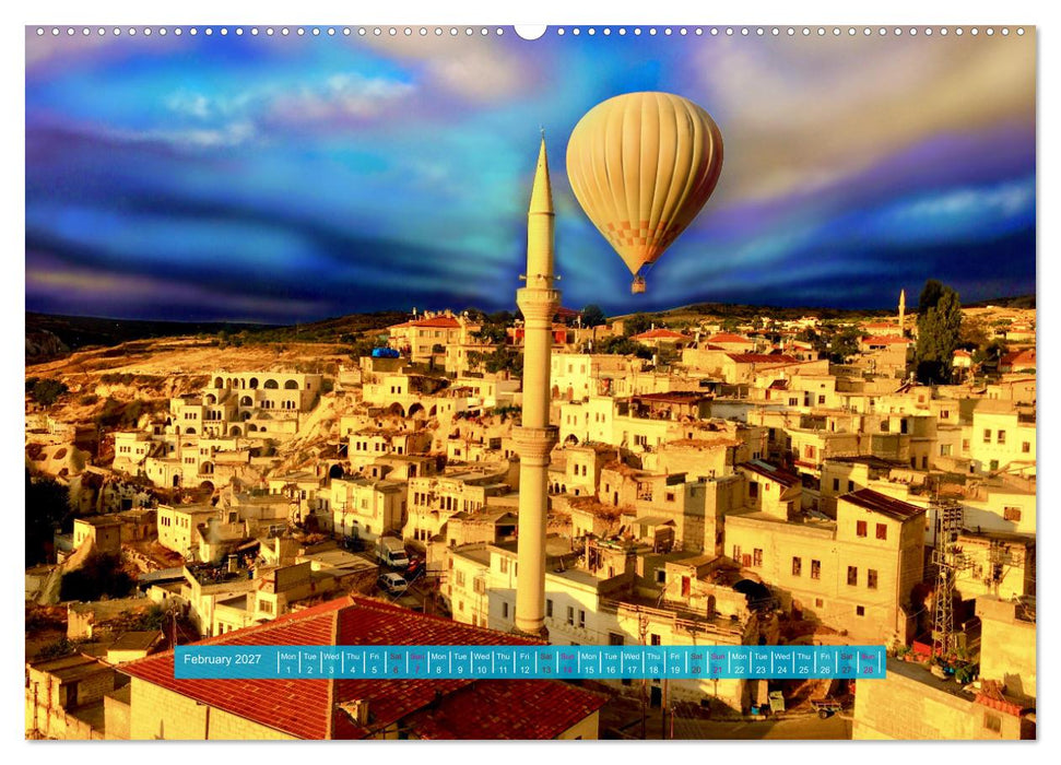Travel the World – Beyond the Horizon (CALVENDO Premium-Calendar 2027)