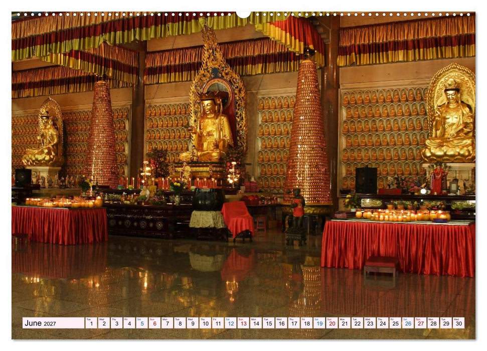 Malaysia – Between Rainforest, Temples and the Skyline of Kuala Lumpur (CALVENDO Monthly Calendar 2027)