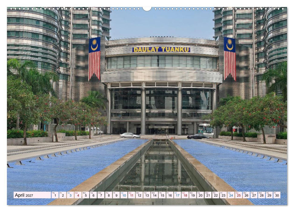 Malaysia – Between Rainforest, Temples and the Skyline of Kuala Lumpur (CALVENDO Premium-Calendar 2027)