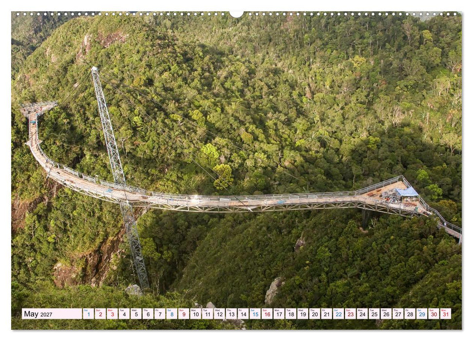Malaysia – Between Rainforest, Temples and the Skyline of Kuala Lumpur (CALVENDO Premium-Calendar 2027)
