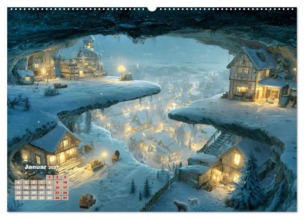 Below (CALVENDO Premium Wandkalender 2027)