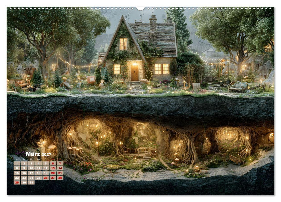 Below (CALVENDO Premium Wandkalender 2027)