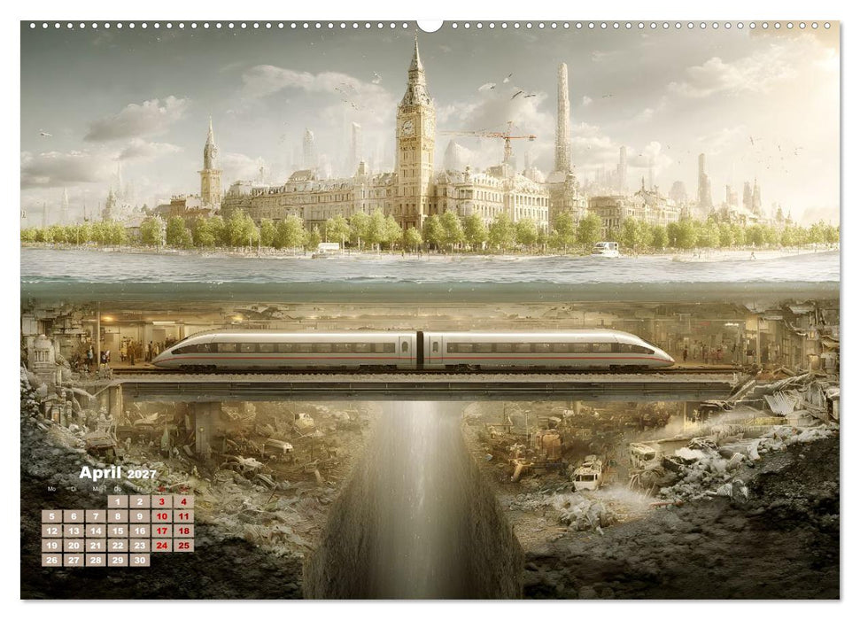 Below (CALVENDO Premium Wandkalender 2027)