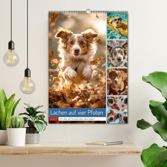 Lachen auf vier Pfoten (CALVENDO Wandkalender 2027)