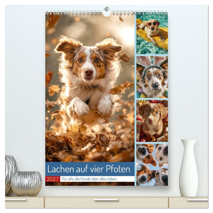 Lachen auf vier Pfoten (CALVENDO Premium Wandkalender 2027)
