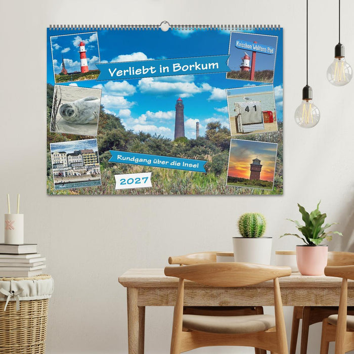 Verliebt in Borkum (CALVENDO Wandkalender 2027)