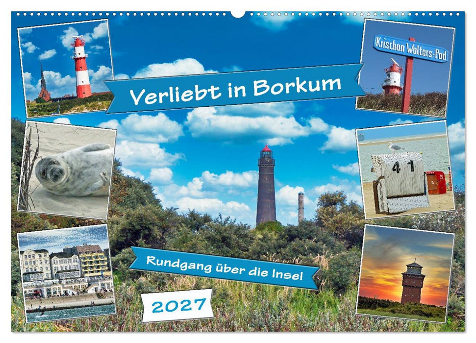 Verliebt in Borkum (CALVENDO Wandkalender 2027)