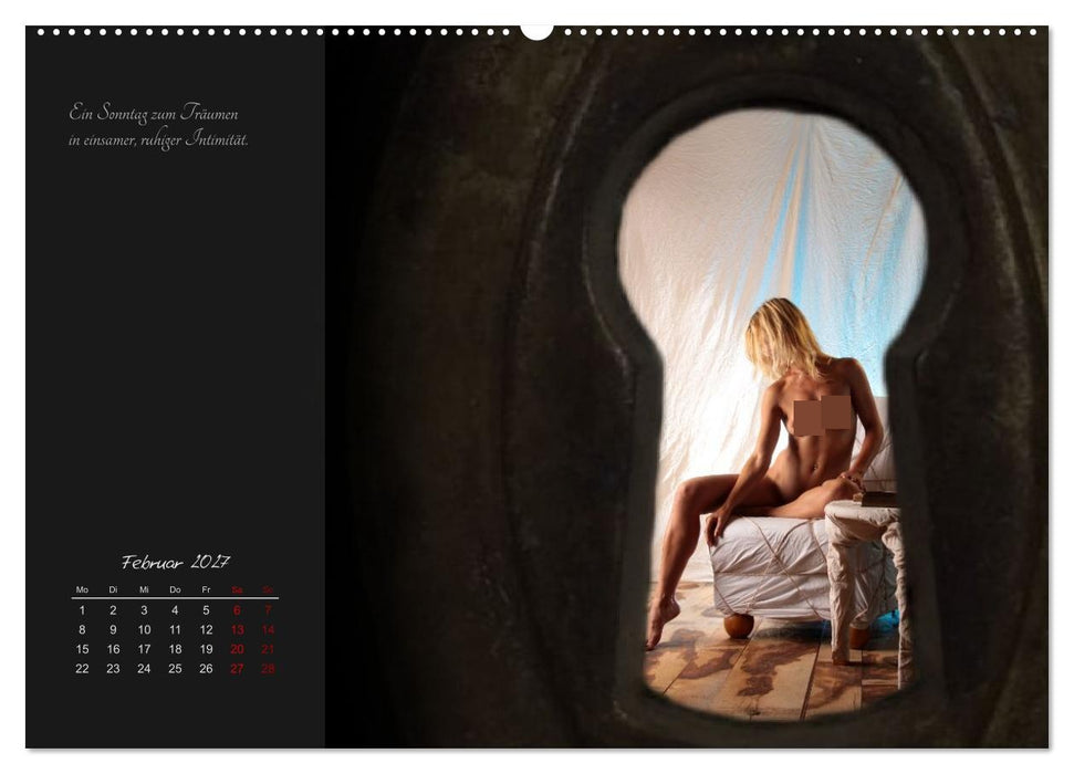 Mein heimliches Schlüsselloch (CALVENDO Premium Wandkalender 2027)
