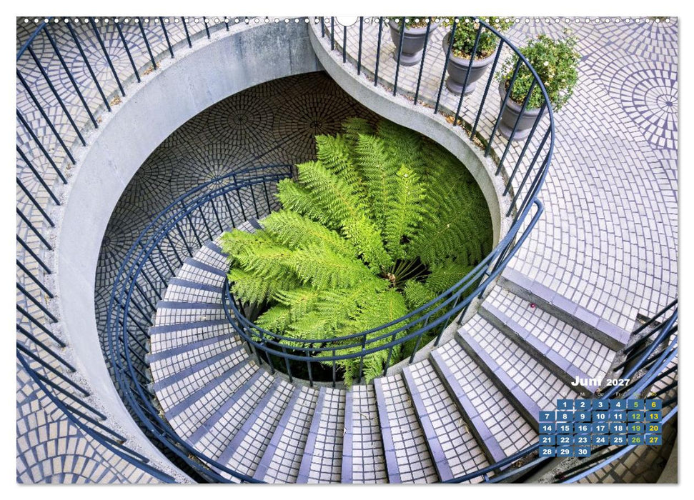 Stufe um Stufe - Treppen (CALVENDO Premium Wandkalender 2027)