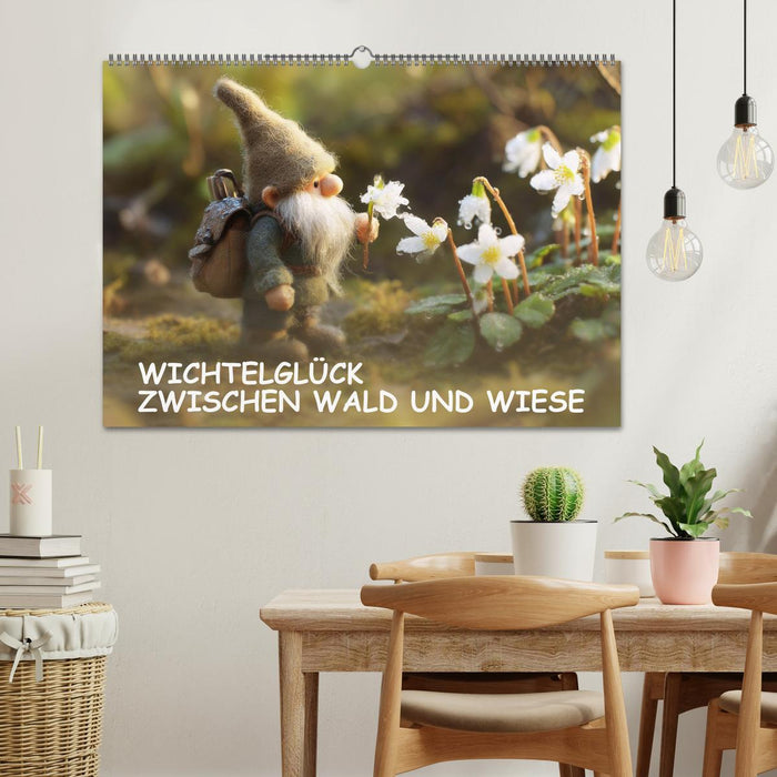 Wichtelglück zwischen Wald und Wiese (CALVENDO Wandkalender 2027)