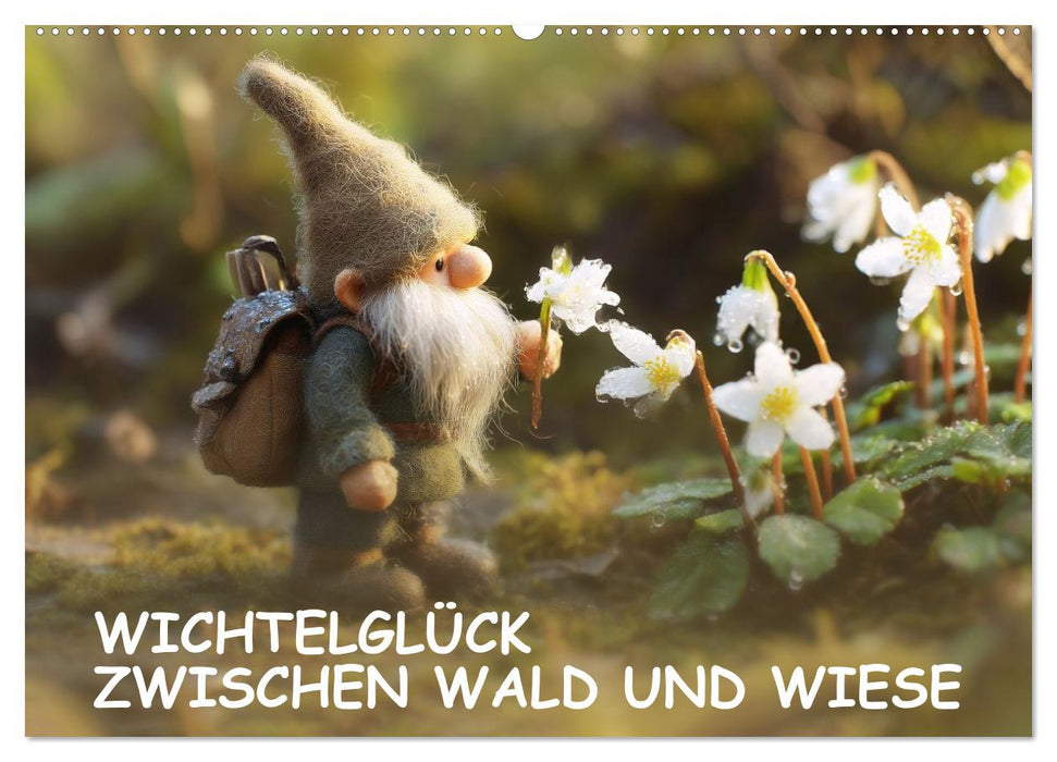 Wichtelglück zwischen Wald und Wiese (CALVENDO Wandkalender 2027)
