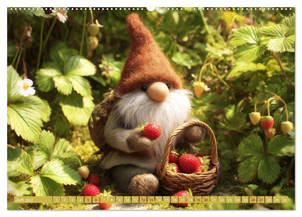 Wichtelglück zwischen Wald und Wiese (CALVENDO Wandkalender 2027)