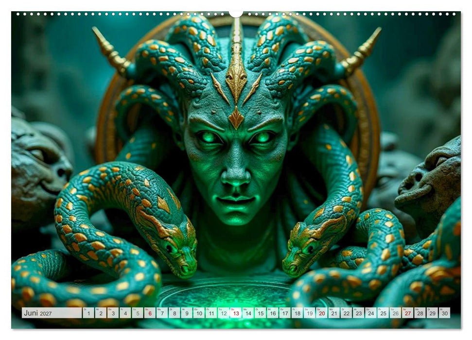 Perseus und Medusa (CALVENDO Wandkalender 2027)
