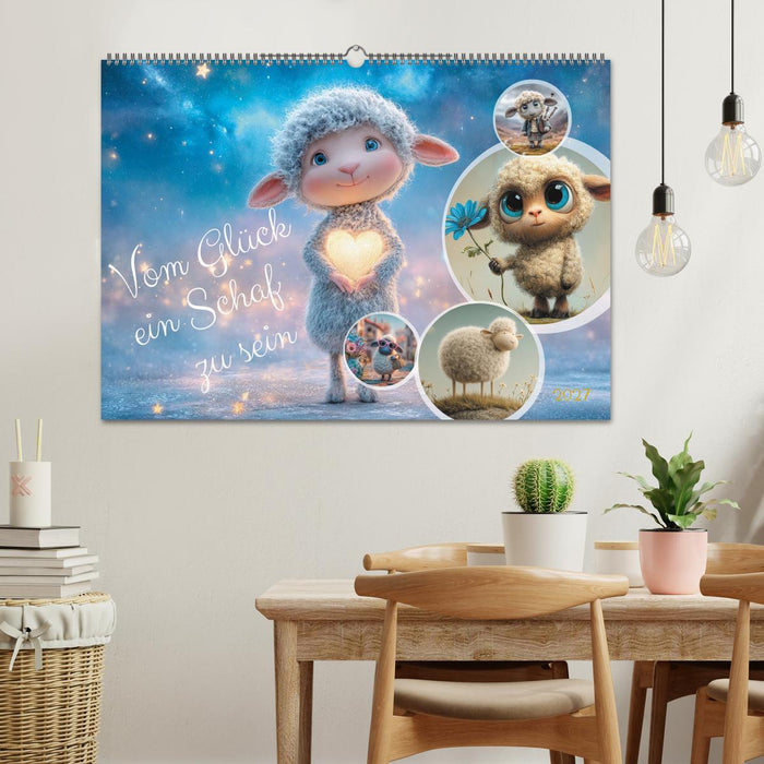 Vom Glück ein Schaf zu sein (CALVENDO Wandkalender 2027)