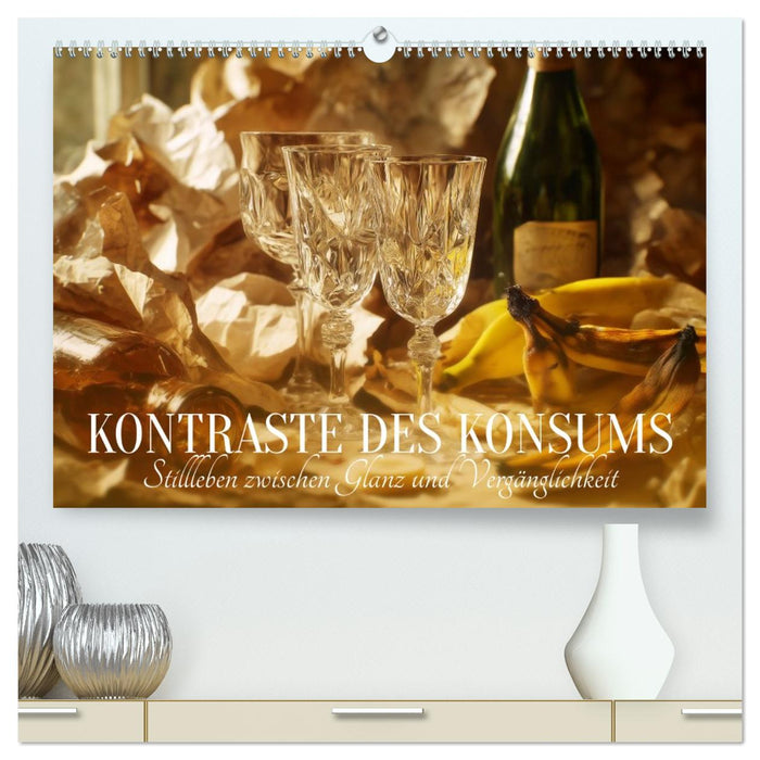 Kontraste des Konsums. Stillleben zwischen Glanz und Vergänglichkeit (CALVENDO Premium Wandkalender 2027)