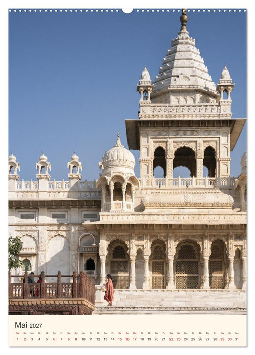 Straßenleben in Rajasthan (CALVENDO Wandkalender 2027)