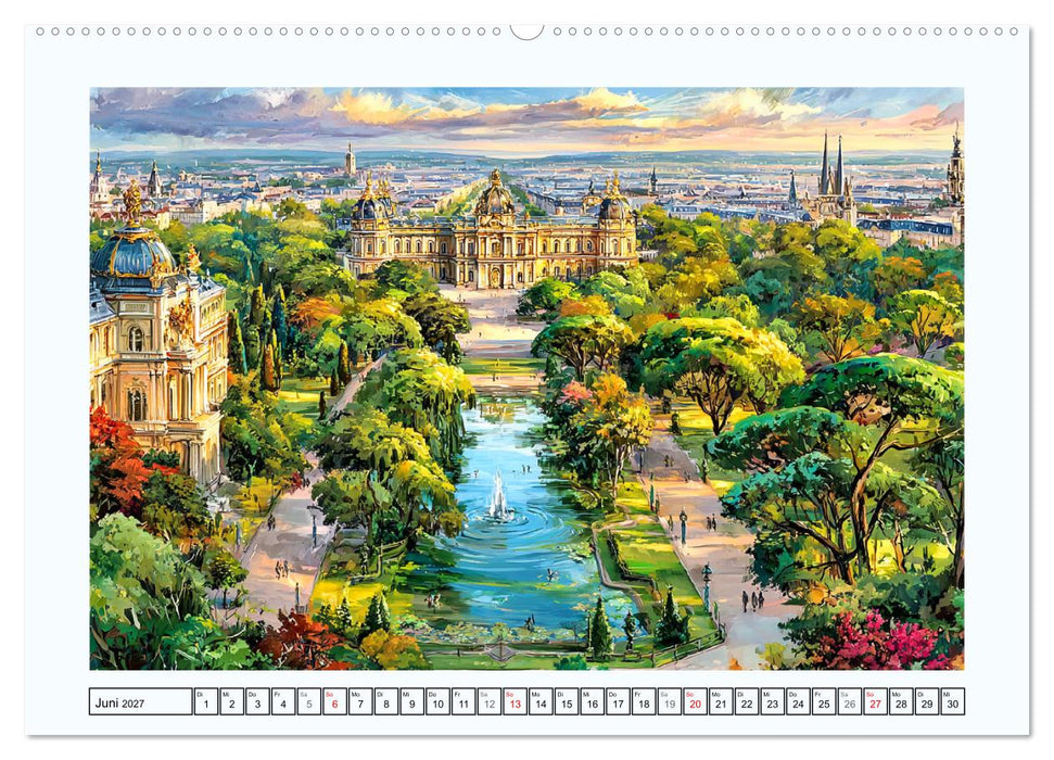Österreich. Alpenzauber und Seenträume (CALVENDO Wandkalender 2027)