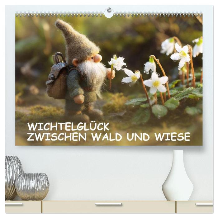 Wichtelglück zwischen Wald und Wiese (CALVENDO Premium Wandkalender 2027)