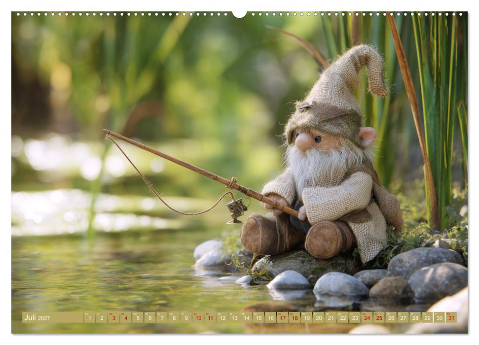 Wichtelglück zwischen Wald und Wiese (CALVENDO Premium Wandkalender 2027)